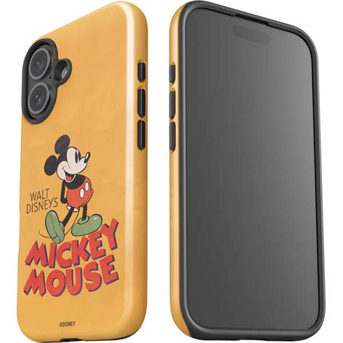 Disney Mickey Mouse Walt Disney Classic Character iPhone 16 Plus Impact Case